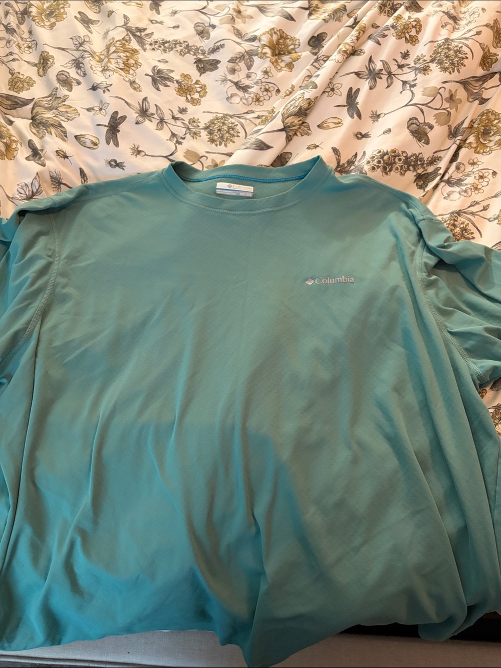 Columbia Men’s Teal Short-Sleeve Performance Tee